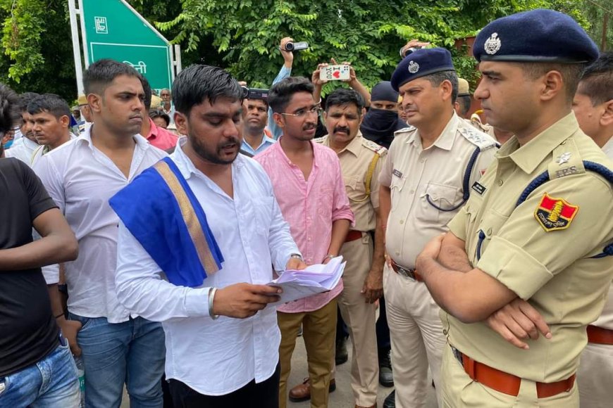 BHIM ARMY का उमड़ा जनसैलाब मंजीत सिंह नौटियाल के नेतृत्व में संपन्न हुई विशाल रैली