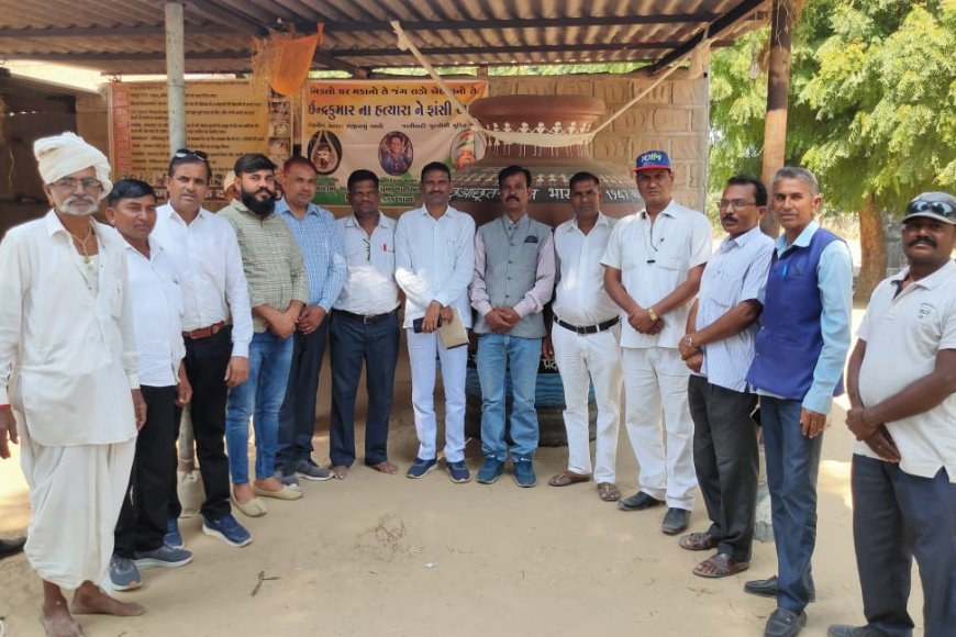 राजस्थान शिक्षक संघ (अंबेडकर) भरतपुर टीम ने इंद्र कुमार मेघवाल के परिवार को दी आर्थिक सहायता राशि