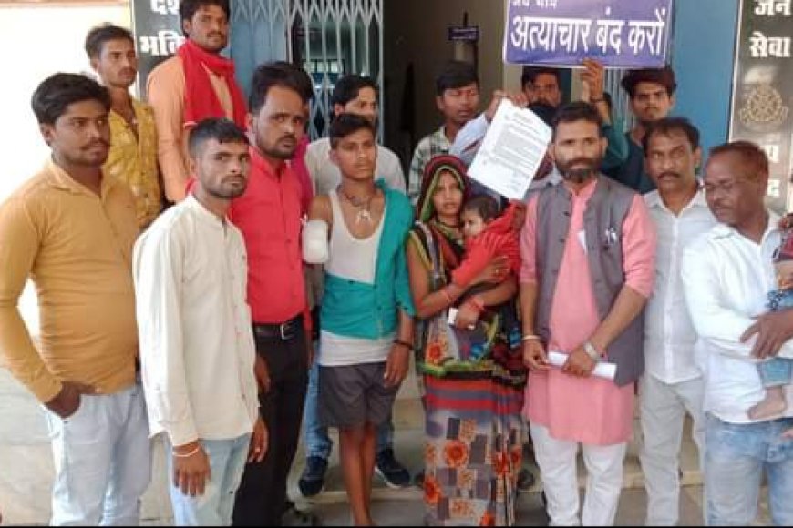 दबंगों द्वारा दलित से जबरदस्ती लिया गया काम, थ्रेसिंग करते हुए कट गया हाथ न्याय के लिए दर-दर भटक रहा