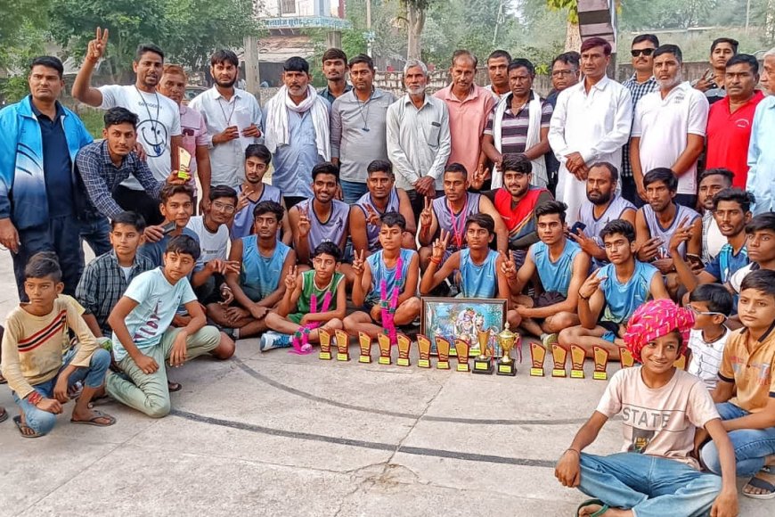 संभाग स्तरीय बॉस्केटबॉल खेल प्रतियोगिता में करौली को हराकर धौलपुर की टीम बनी चैंपियन