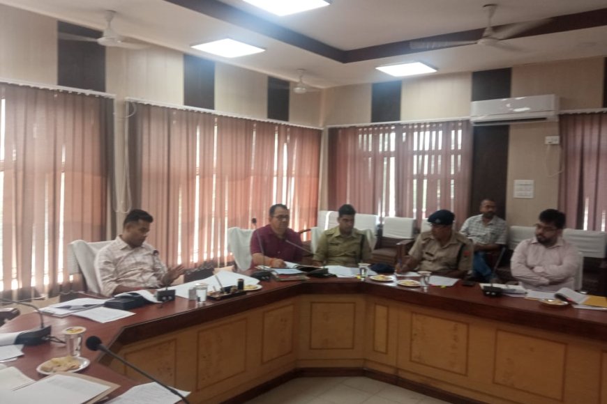 एनएचआई सड़क की तकनीकी खामियों को सुधारें एवं चिन्हित स्थानों पर फुट ओवर ब्रिज बनायें: जिला कलक्टर