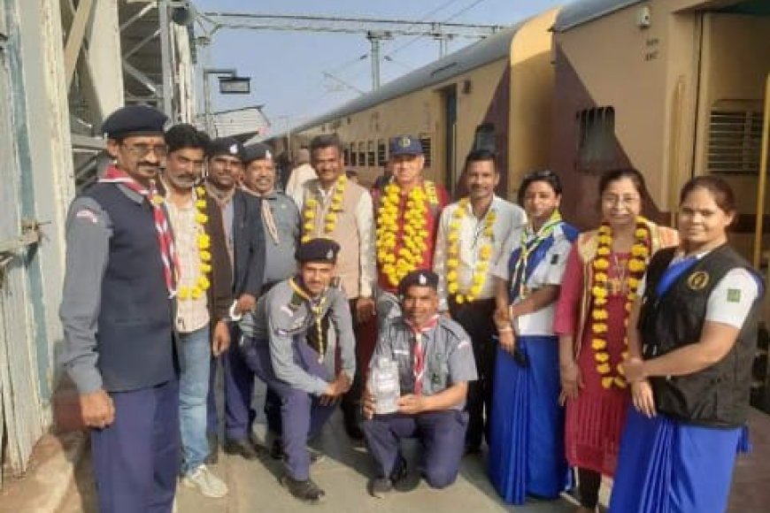 राज्य स्तरीय स्काउट गाइड में दमोह के 5 प्रतिभागियों ने भाग लिया