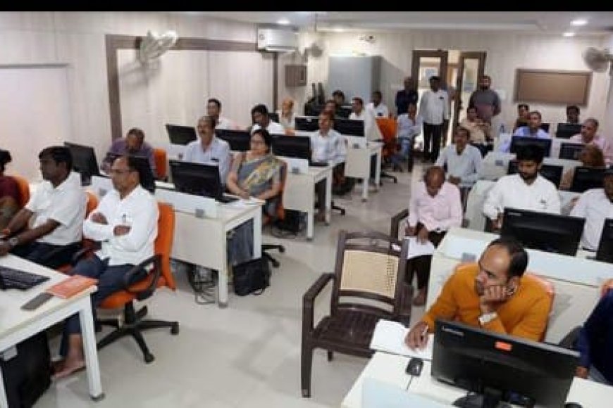 पोस्ट डाटाबेस की सेंटल सर्वर में स्वीकृत पदों की मैपिंग करने एवं आधार आधारित भुगतान प्रक्रिया के संबंध में हुआ प्रशिक्षण