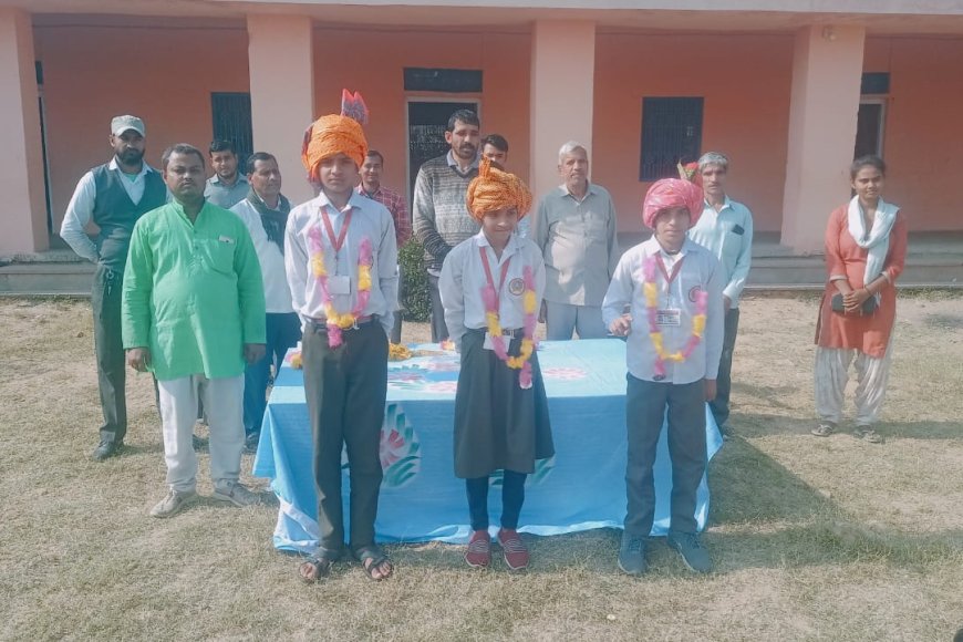 जिला स्तरीय खेलकूद प्रतियोगिता में विवेक पब्लिक उच्च माध्यमिक विद्यालय शेरपुर के विद्यार्थियों ने लहराया परचम