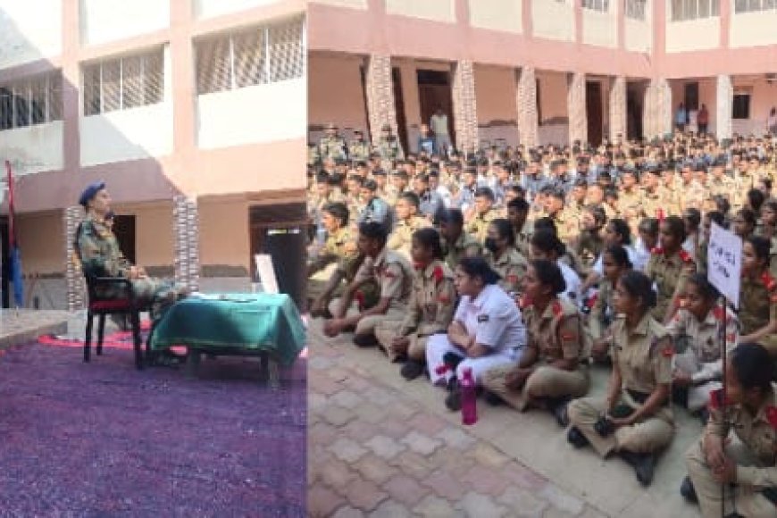 एक भारत श्रेष्ठ भारत एन.सी.सी. शिविर का शुभारम्भ
