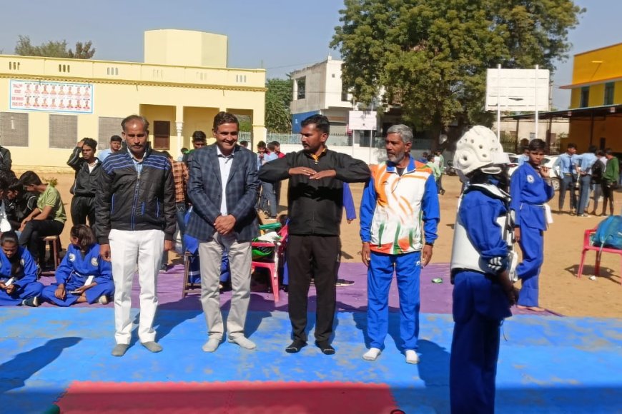 66 वीं राज्य स्तरीय स्काय मार्शल आर्ट छात्र छात्रा प्रतियोगिता का हुआ आयोजन