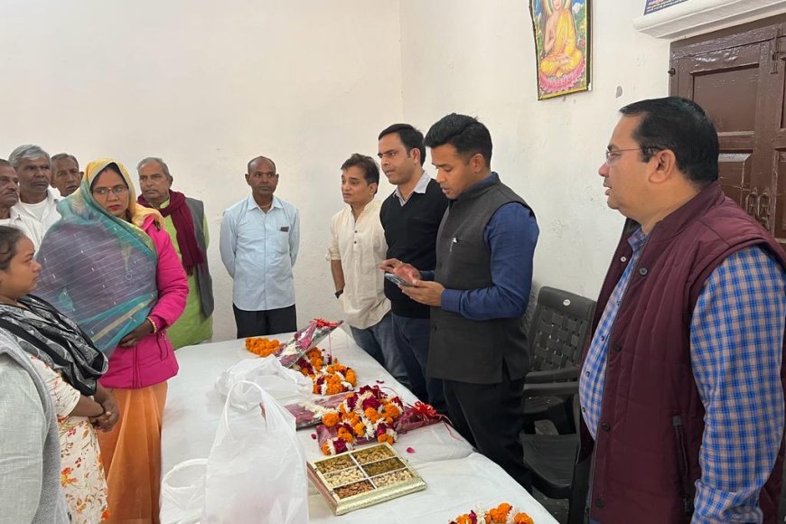 ज़िला कलक्टर ने किया नये स्वरूप की भीम वॉल का शुभारम्भ