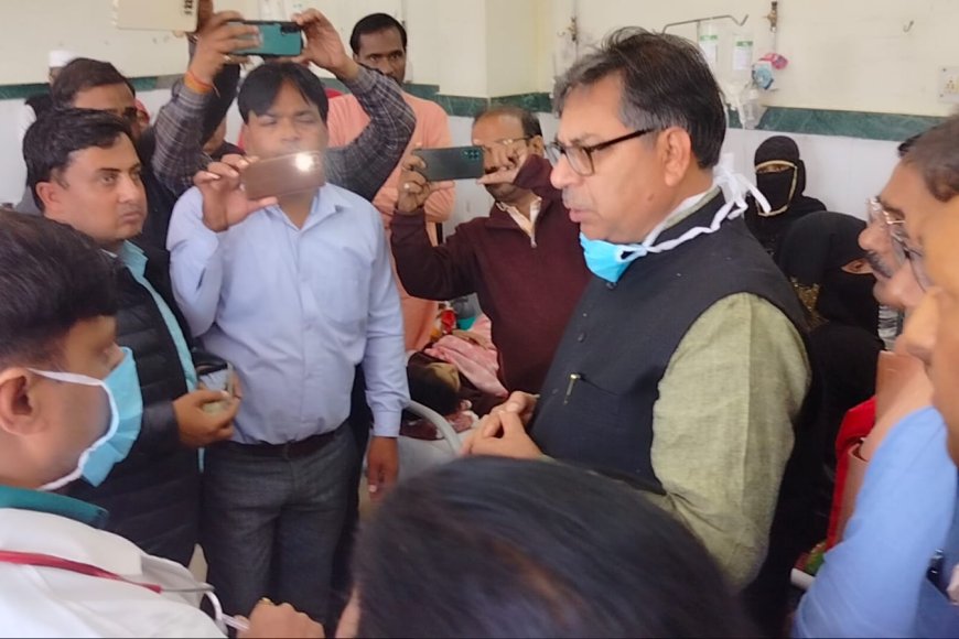 हिण्डौन में दूषित पेयजल सप्लाई पर भाजपा प्रदेशाध्यक्ष का बयान