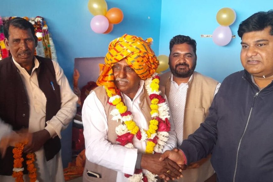 सीही गांव निवासी मंगती राम बौद्घ का सेवानिवृत्ति समारोह आयोजित