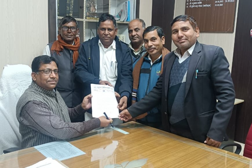 कांग्रेस राज में बढते अत्याचारों के विरोध में बसपा ने दिया ज्ञापन