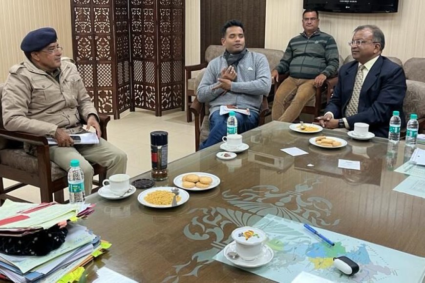 आपसी समन्वय से अवैध खनन पर लगाये पूर्णतया प्रतिबंध - अग्रवाल