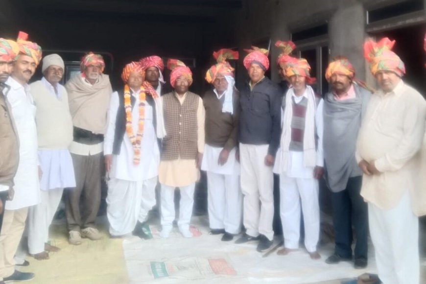 सहकारी समिति अध्यक्ष का सम्मान समारोह हुआ आयोजित, बोले हमेशा किसानों के हित में काम करेंगे