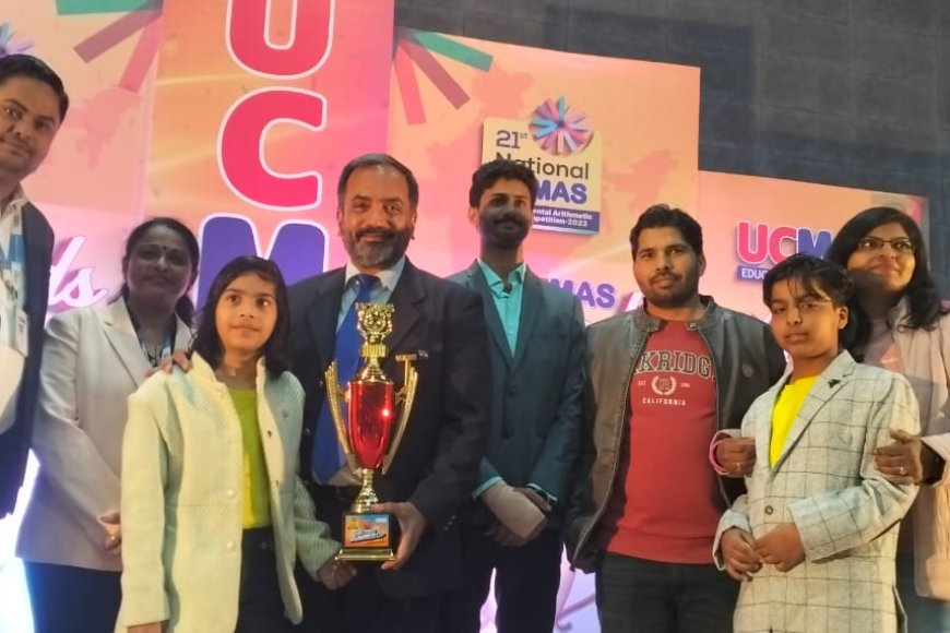 नित्या एवं विजुअल आर्य यूसी मास नेशनल अवॉर्ड से सम्मानित हुए