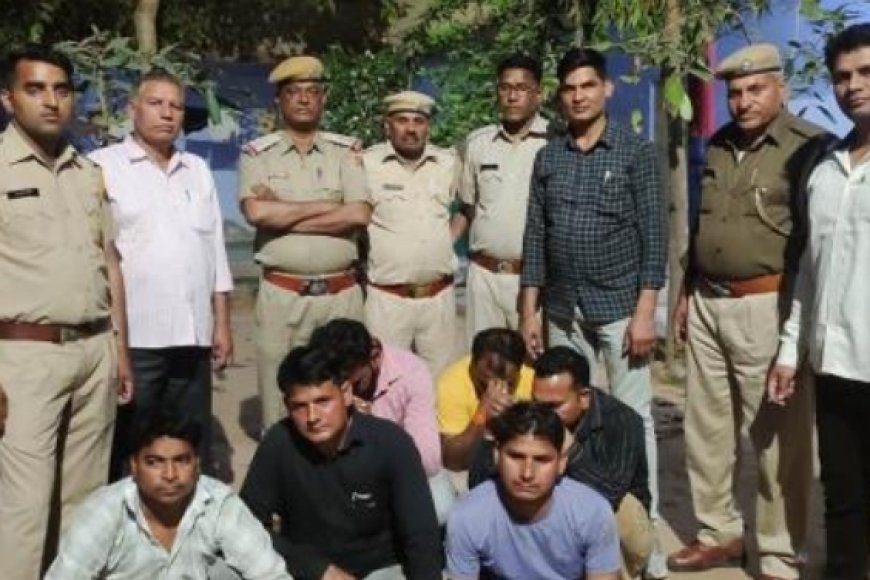 वैर थाना प्रभारी की जुआरियों के विरूद्ध बडी कार्यवाही