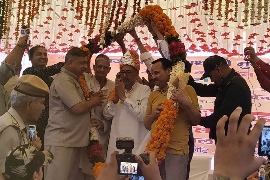 डीग को जिला घोषित किये जाने पर पर्यटन मंत्री का जताया आभार