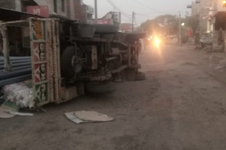 Fatehpur News : पीडब्ल्यूडी कि घोर लापरवाही से औगासी रोड में हो रहे आए दिन हादसे