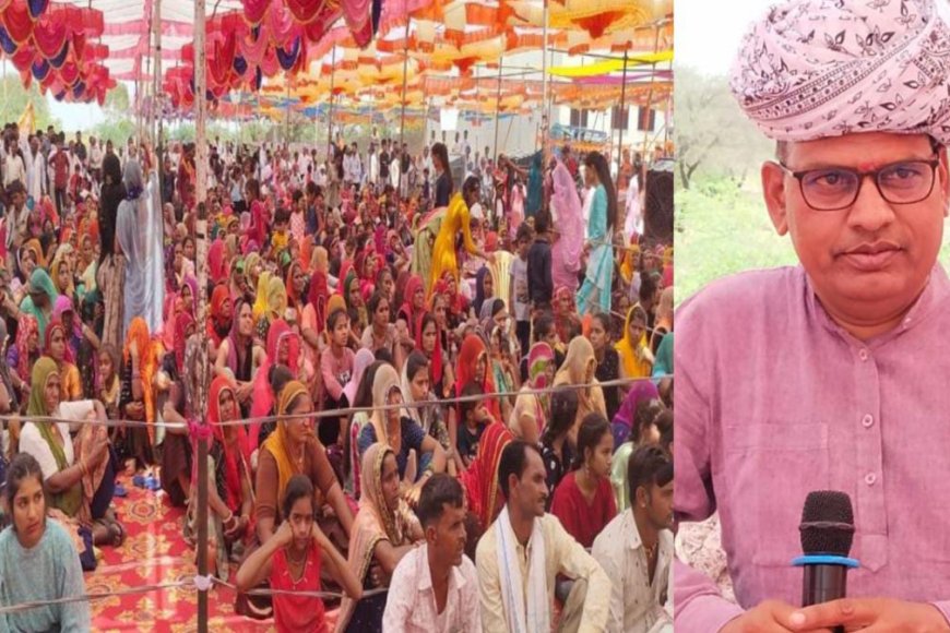 वोट हमारा, राज तुम्हारा नहीं चलेगा मेघवंशी समाज सम्मेलन में बोले भंवर मेघवंशी