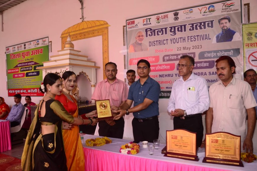 युवाओं को कला एवं संस्कृति को जानना जरुरी - जिला कलेक्टर अंकित कुमार सिंह