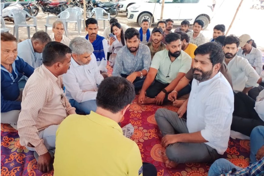 भीम आर्मी आजाद समाज पार्टी (कांशीराम) द्वारा जोधपुर में आयोजित चौथे सामाजिक न्याय सम्मेलन की तैयारी बैठक