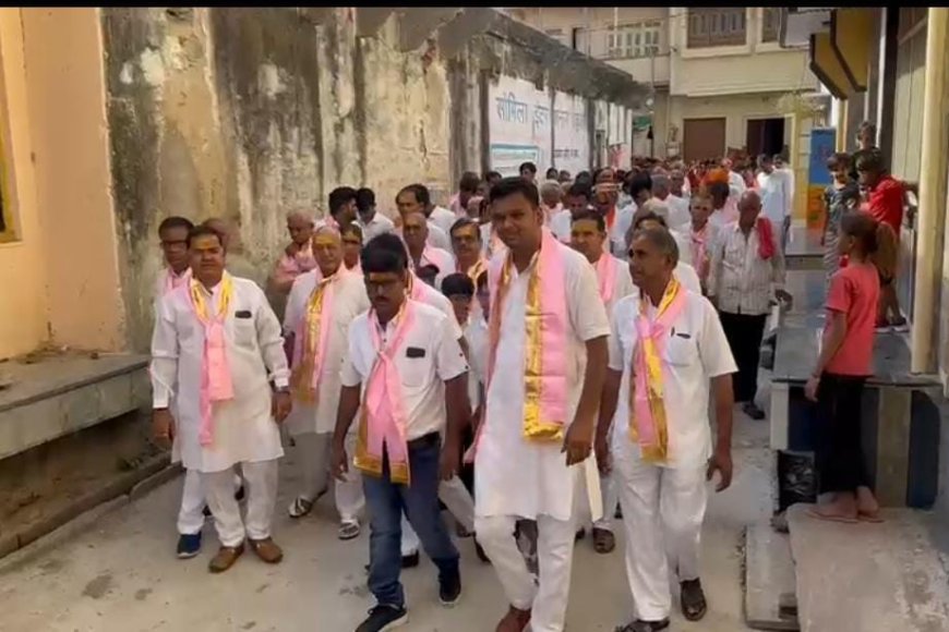 महेश नवमी पर्व हर्षोल्लास के साथ मनाया