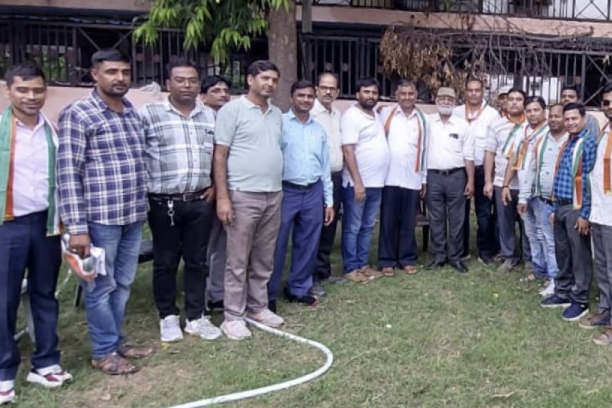 प्रांतीय विद्युत मजदूर मंडल फैडरेशन इंटक यूनियन का सदस्यता ग्रहण कार्यक्रम
