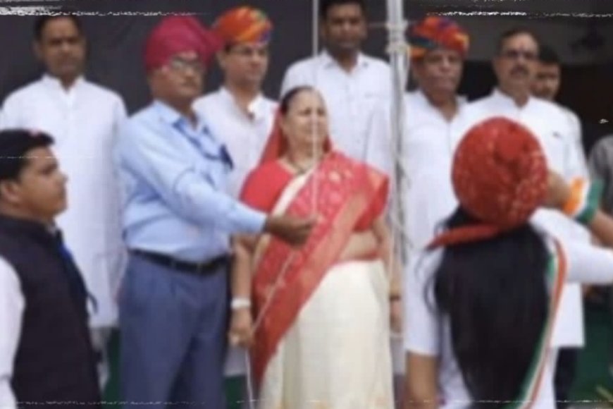 उपखंड स्तरीय स्वतंत्रता दिवस समारोह धूमधाम के साथ मनाया एवं महाराणा प्रताप की मूर्ति का अनावरण