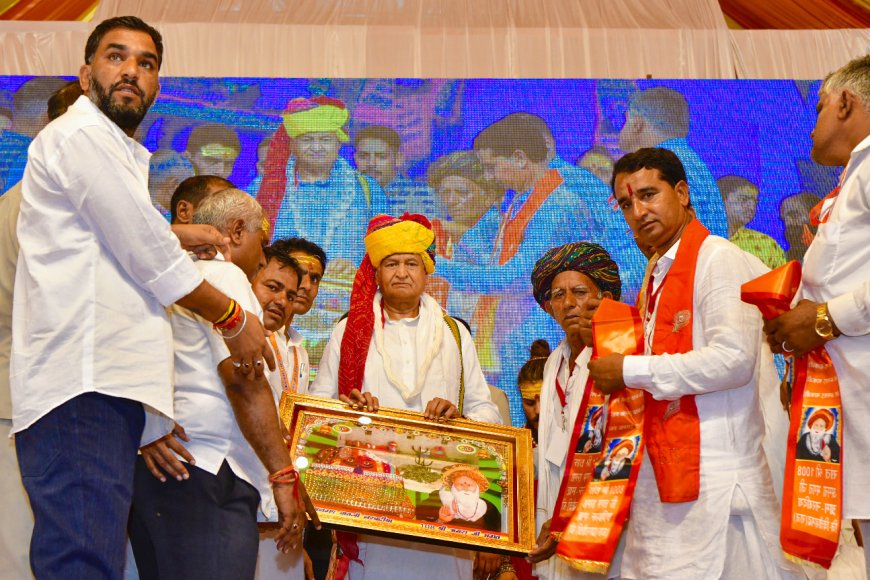 मुख्यमंत्री का चित्तौड़गढ़ दौरा, विभिन्न जिलों में 108 करोड़ रुपए के विकास कार्यों का किया शिलान्यास