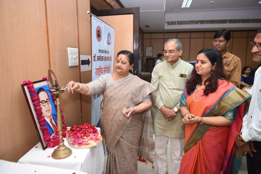 राजस्थान यूनिवर्सिटी में 23 सितंबर मनाया डॉ अम्बेडकर संकल्प दिवस