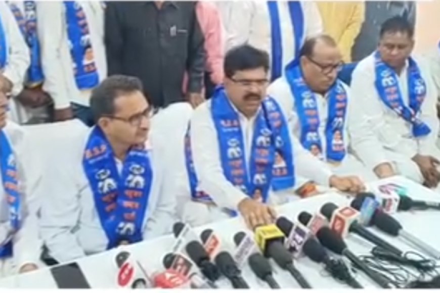 कांग्रेस के कद्दावर नेता डिप्टी मेयर गिरीश चौधरी ने बसपा का दामन थामा