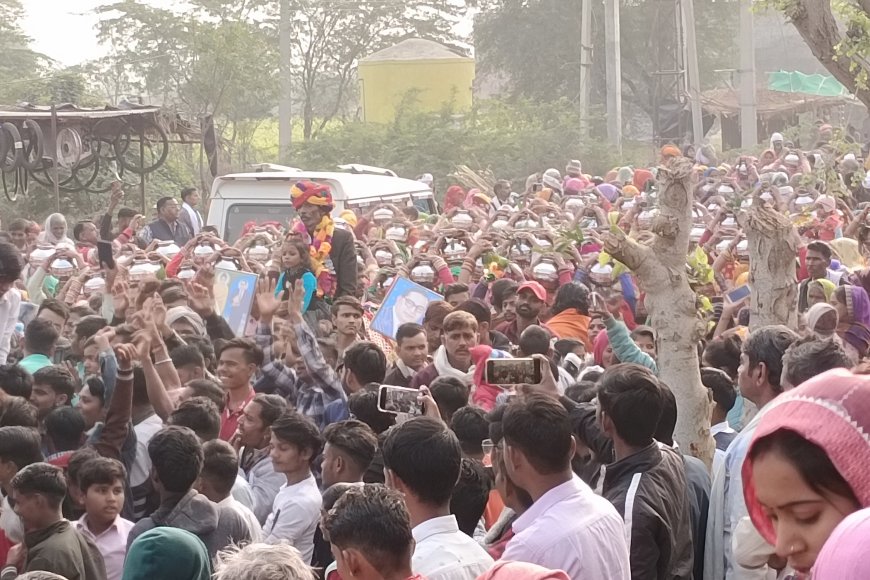 Sawai Madhopur: खंडार विधानसभा क्षेत्र के गांव बालेर में हुई कलश यात्रा संपन्न, कल पहुंचेंगे डिप्टी सीएम प्रेमचंद बैरवा
