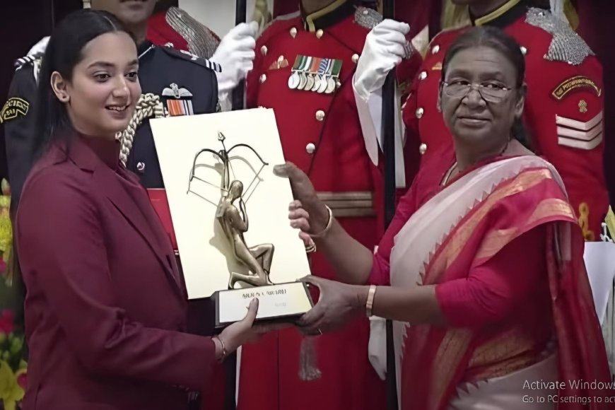 दिव्यकृति सिंह घुडसवारी में अर्जुन अवॉर्ड पाने वाली बनी पहली महिला, राष्ट्रपति ने दिया अवॉर्ड