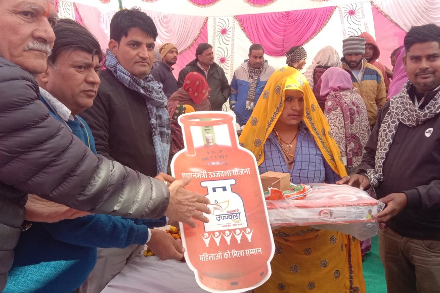 करौली : ग्राम पंचायत गुरदह में आयोजित हुआ विकसित भारत संकल्प यात्रा कैंप, विकास अधिकारी व तहसीलदार मौजूद रहे
