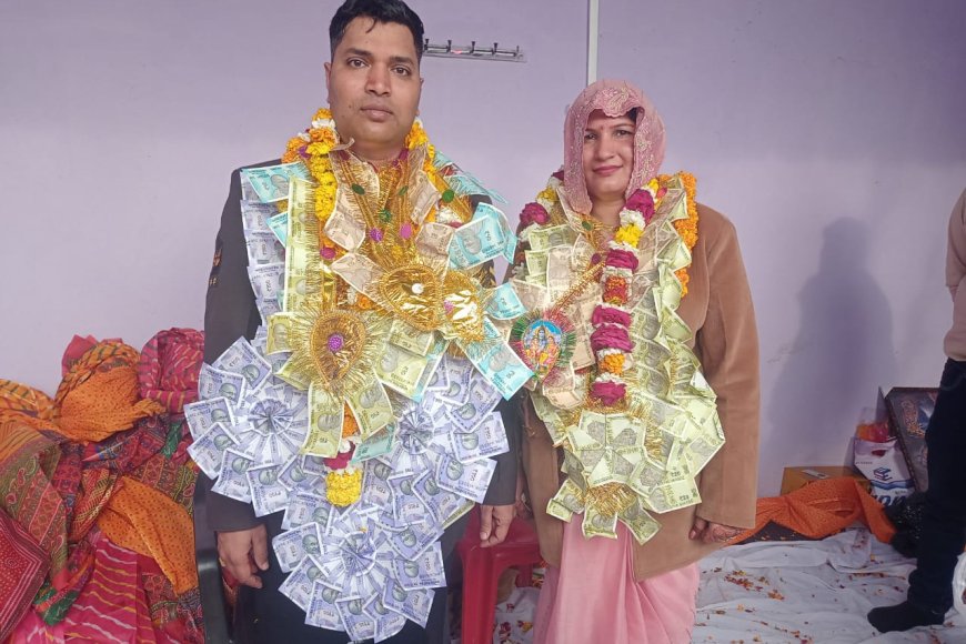 Bharatpur: गांव करीली निवासी दिनेश जाटव हुए भारतीय नौसेना से सेवा निवृत