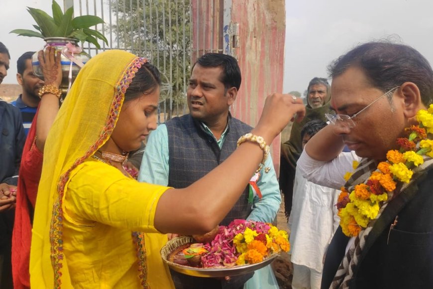 Hansraj Meena : सपोटरा के निभेरा, मोरोची, घुराकर और नैनिया की गुवाड़ी गांव के सम्मान समारोह व वार्षिक उत्सव में शामिल हुए विधायक हंसराज मीणा