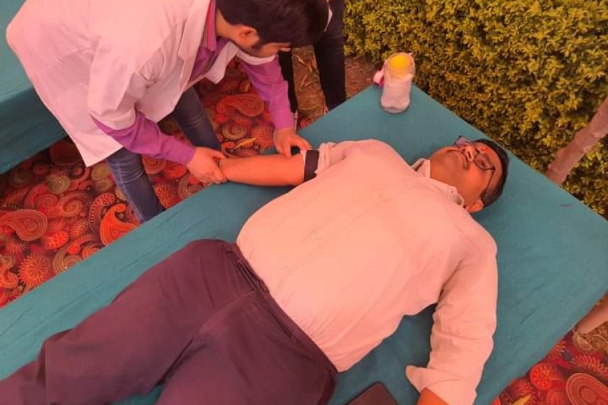 करौली न्यूज । न्यायालय परिसर मे रक्तदान शिविर आयोजित, एसपी और कलेक्टर ने किया रक्तदान