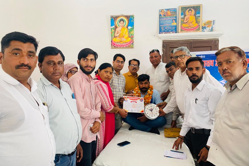 Bharatpur: डॉ. अम्बेडकर जयंती समारोह उपलक्ष्य में स्वच्छिक रक्तदान शिविर आयोजित