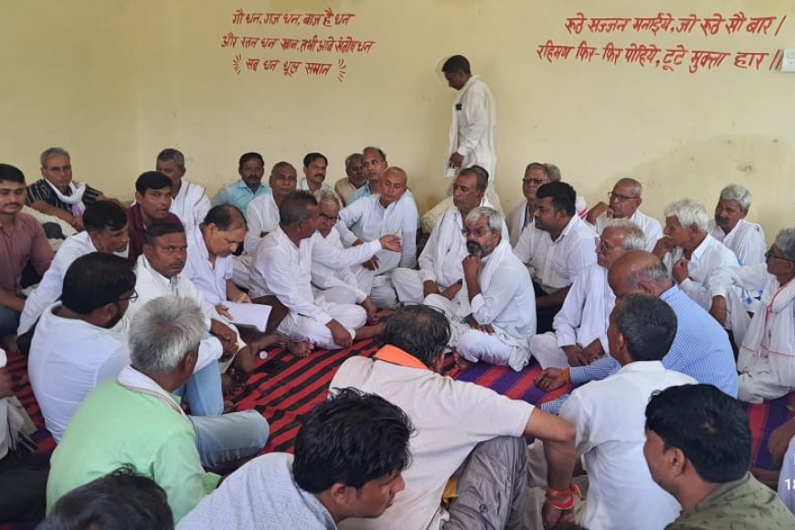 हिंडौन में एससी,एसटी महापंचायत ने दिया 21 अगस्त को भारत  बंद का समर्थन