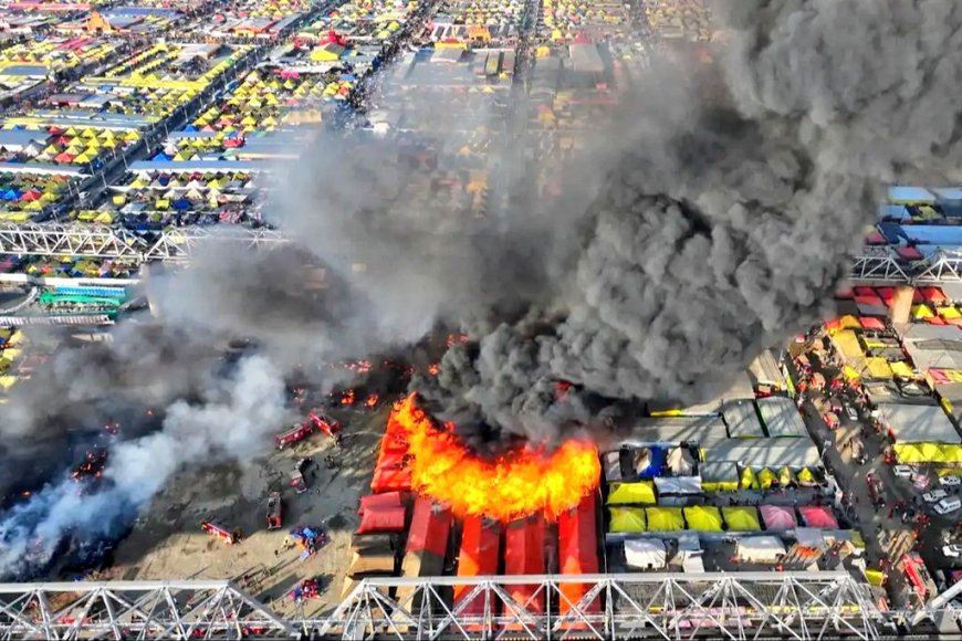 Mahakumbh 2025 : महाकुंभ में पहुंचे 8.3 करोड़ लोग , मेला में लगी आग, लाखों के नोट जले