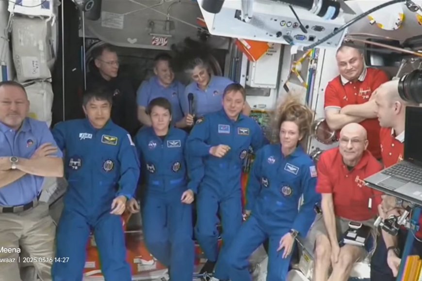 Sunita Williams - सुनीता विलियम की धरती पर जल्द वापसी, क्रू-10 एयरक्राफ्ट पर सवार होकर चार अंतरिक्ष यात्री स्पेस स्टेशन पहुंचे