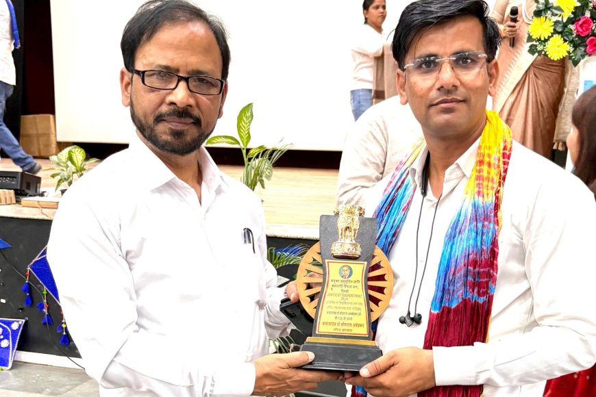 अंबेडकर जयंती पर दिल्ली में मदन मोहन भास्कर को डॉ. अंबेडकर गौरव सम्मान से किया विभूषित