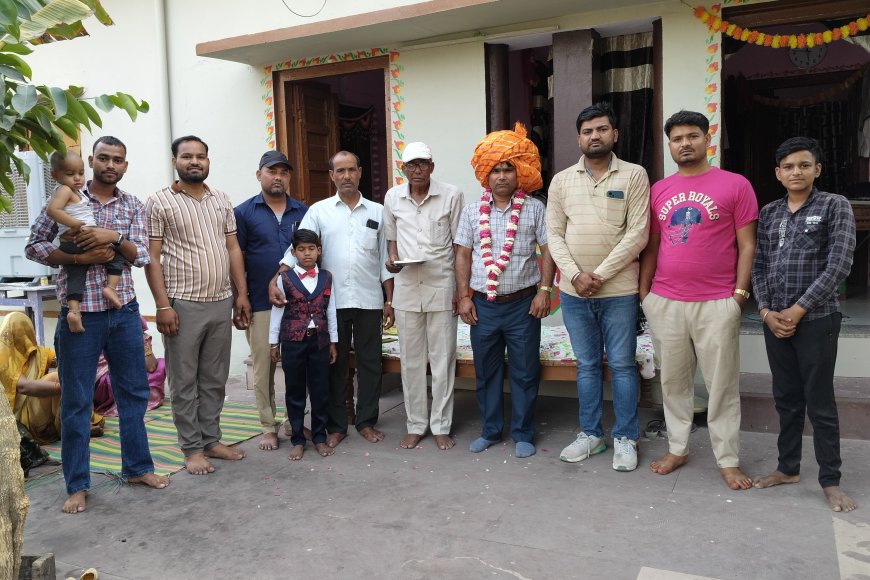 Karauli: डॉ. ओमप्रकाश जाटव का किया स्वागत व सम्मान