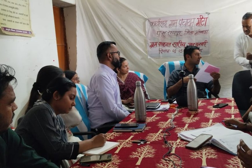 Bhilwara: जनसुनवाई में 43 परिवादों का निस्तारण करने के आदेश कलेक्टर ने दिए