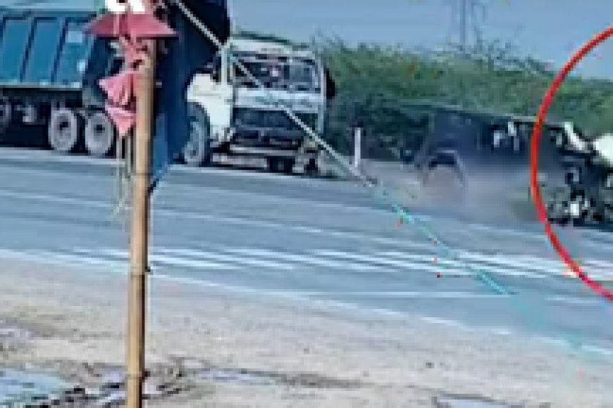 जयपुर के चाकसू में हाईवे पर तेज रफ्तार थार ने बाइक सवार को टक्कर मार दी, युवक की मौत