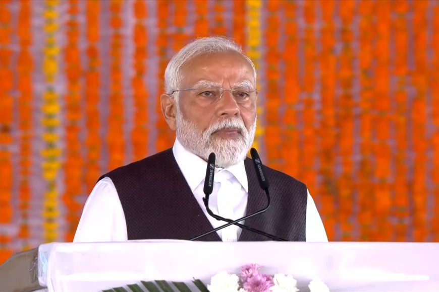 प्रधानमंत्री मोदी का पाकिस्तान पर तीखा प्रहार: "22 अप्रैल को इंसानियत और कश्मीरियत पर हमला हुआ"