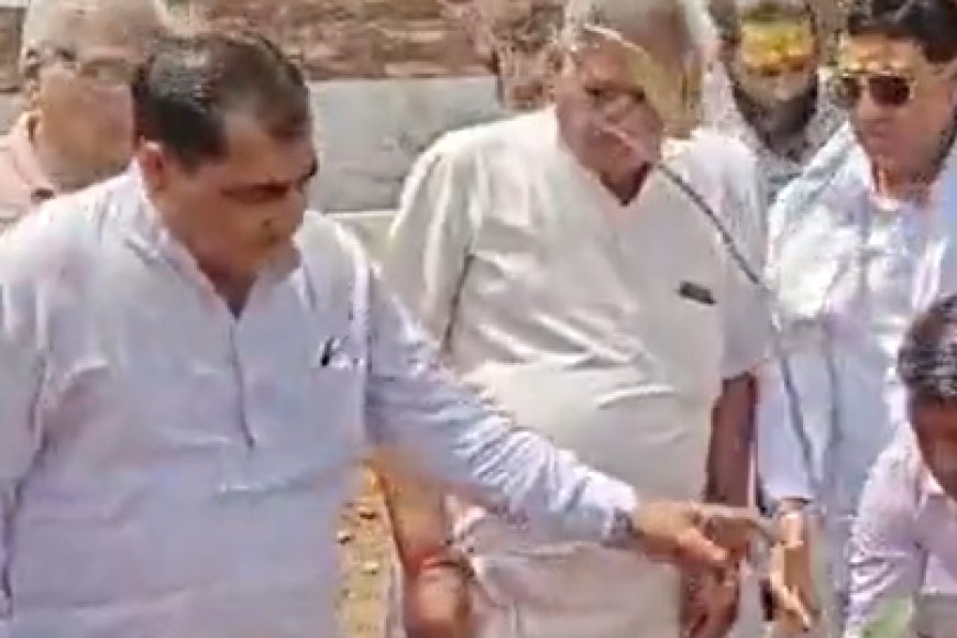 करौली में जल संरक्षण कार्यक्रम: कलेक्टर और विधायक ने की श्रमदान व पौधरोपण