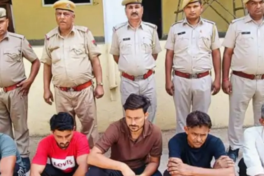 जानलेवा हमले के पांच फरार आरोपी करौली पुलिस की गिरफ्त में, धारदार हथियारों से किया था हमला