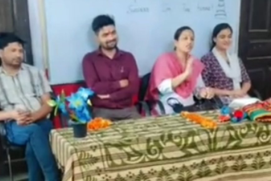 ग्रीष्मकालीन कौशल विकास शिविर का निरीक्षण: करौली के मोंटेसरी किड्स एकेडमी में रचनात्मकता का संगम