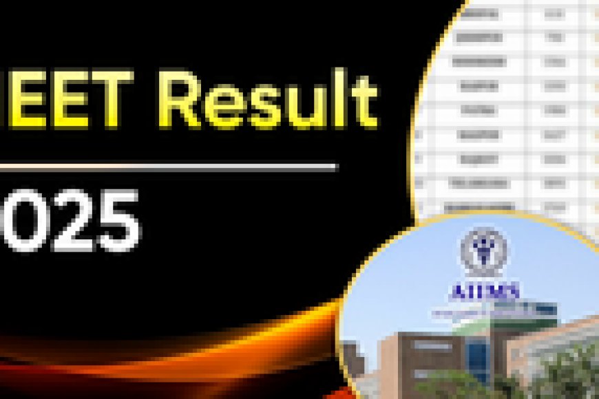 NEET 2025 रिजल्ट लाइव: जानें टॉपर, कटऑफ और काउंसलिंग की पूरी जानकारी