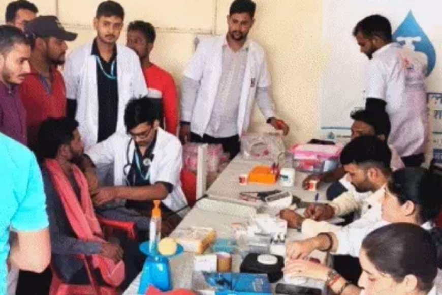 जवानपुरा में रक्तवीर महाअभियान के तहत रक्तदान शिविर, 171 युवाओं ने किया रक्तदान