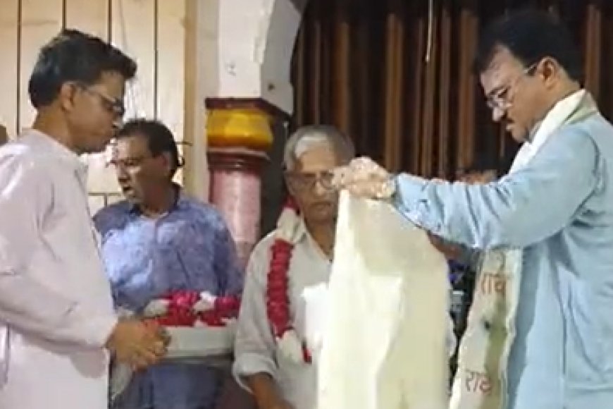 करौली में आपातकाल के 50 साल पर लोकतंत्र सेनानियों का सम्मान, डिप्टी सीएम प्रेमचंद बैरवा रहे मुख्य अतिथि
